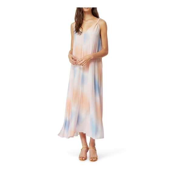 Habitual Daphne watercolor dress medium - Picture 2 of 12